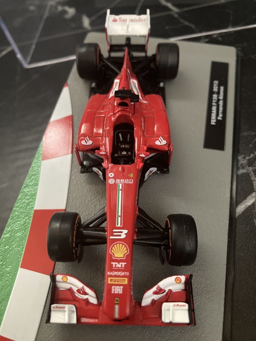 1/43 Ferrari F138 スペインGP フェルナンド・アロンソ Amazon | フェラーリ F138 フェルナンド アロンソ 1/43 - Deagostini